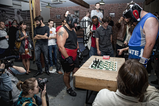 In Los Angeles the chessboxing event most viewed of all times